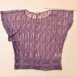 Forever 21 Tops - Forever 21 lace dolman top Forever 21 Tops - Forever 21 lace dolman top
